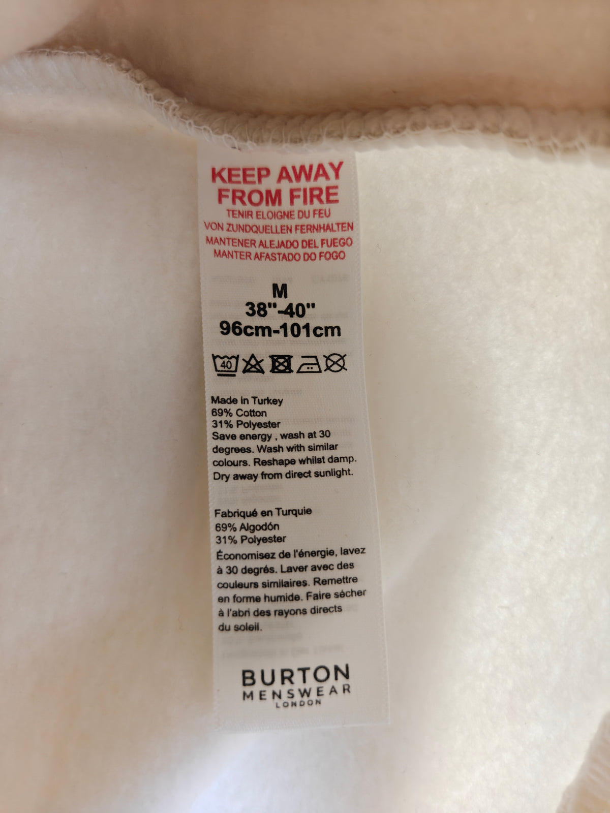Burton sweatshirt oversize beden xxxl