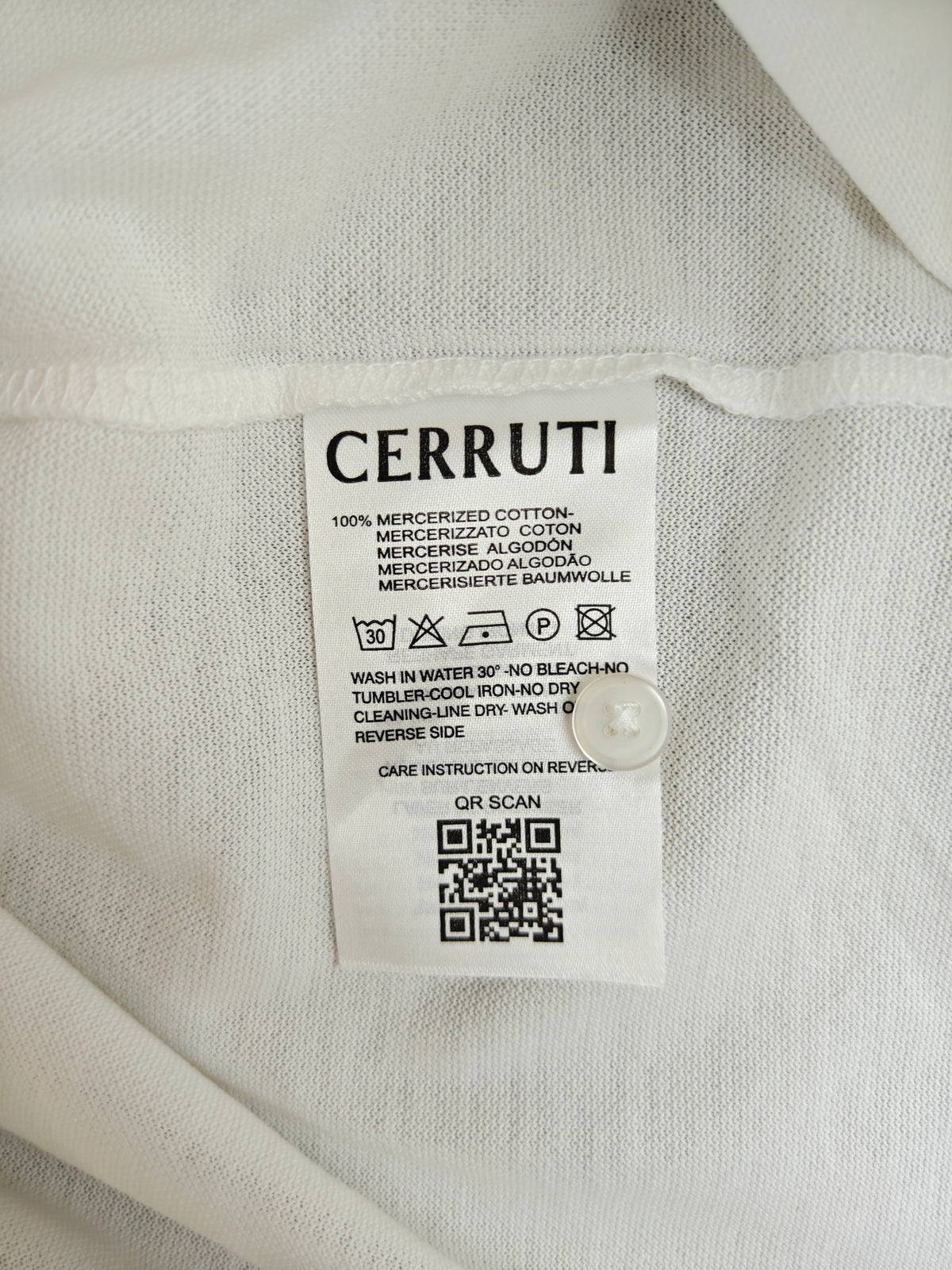 Cerruti polo yaka tişört XXL