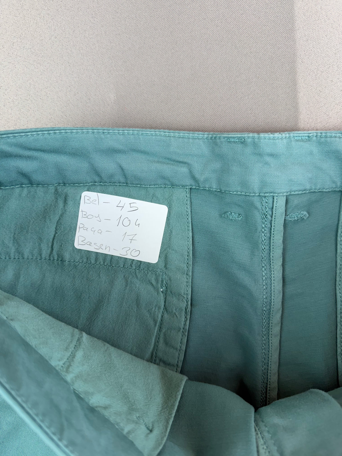 Numune çalışması jeans 34 beden