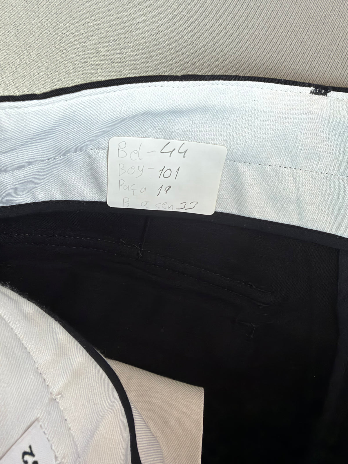 Numune çalışması jeans beden 33