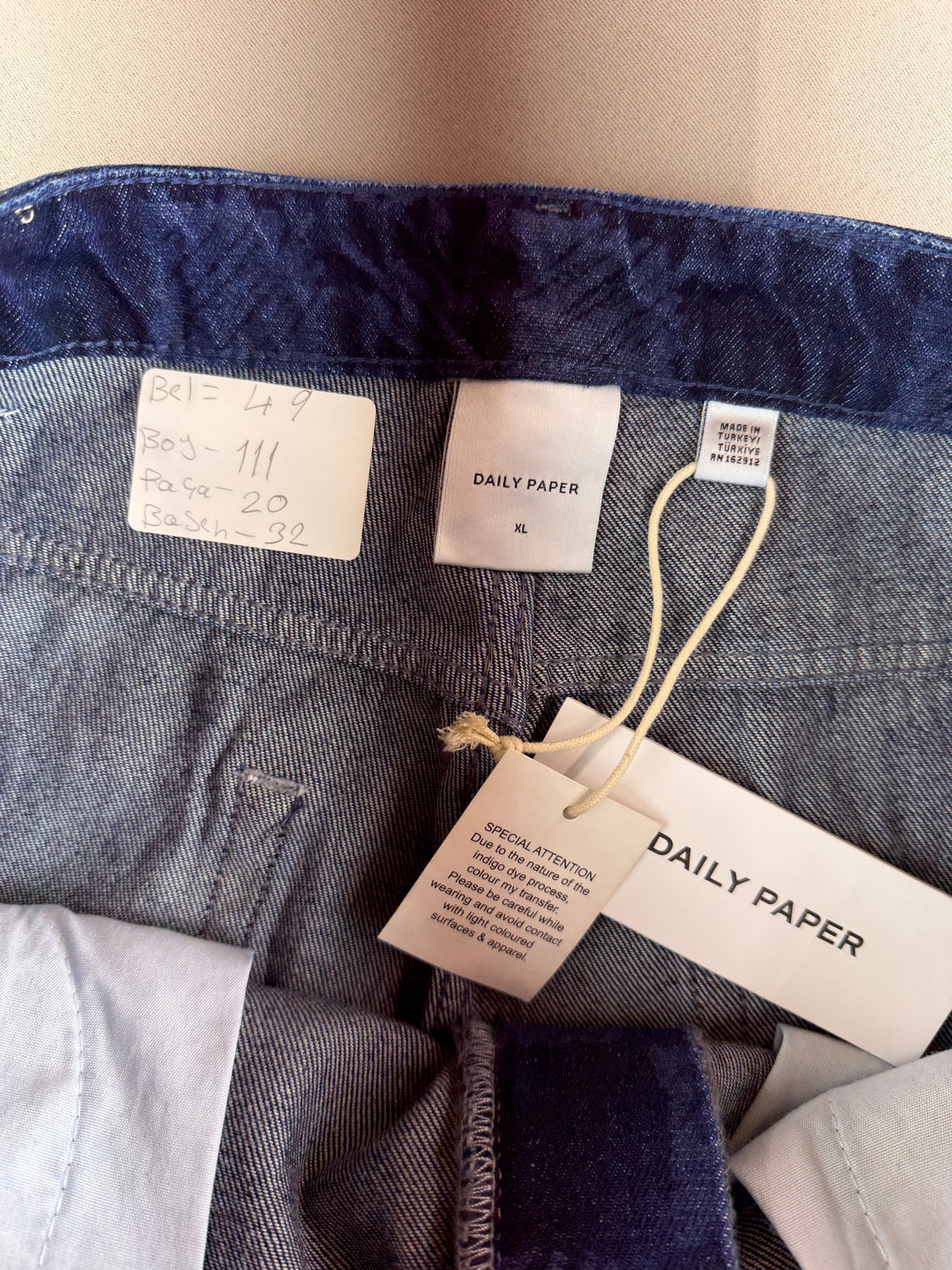 DAILY PAPER jeans 38 beden
