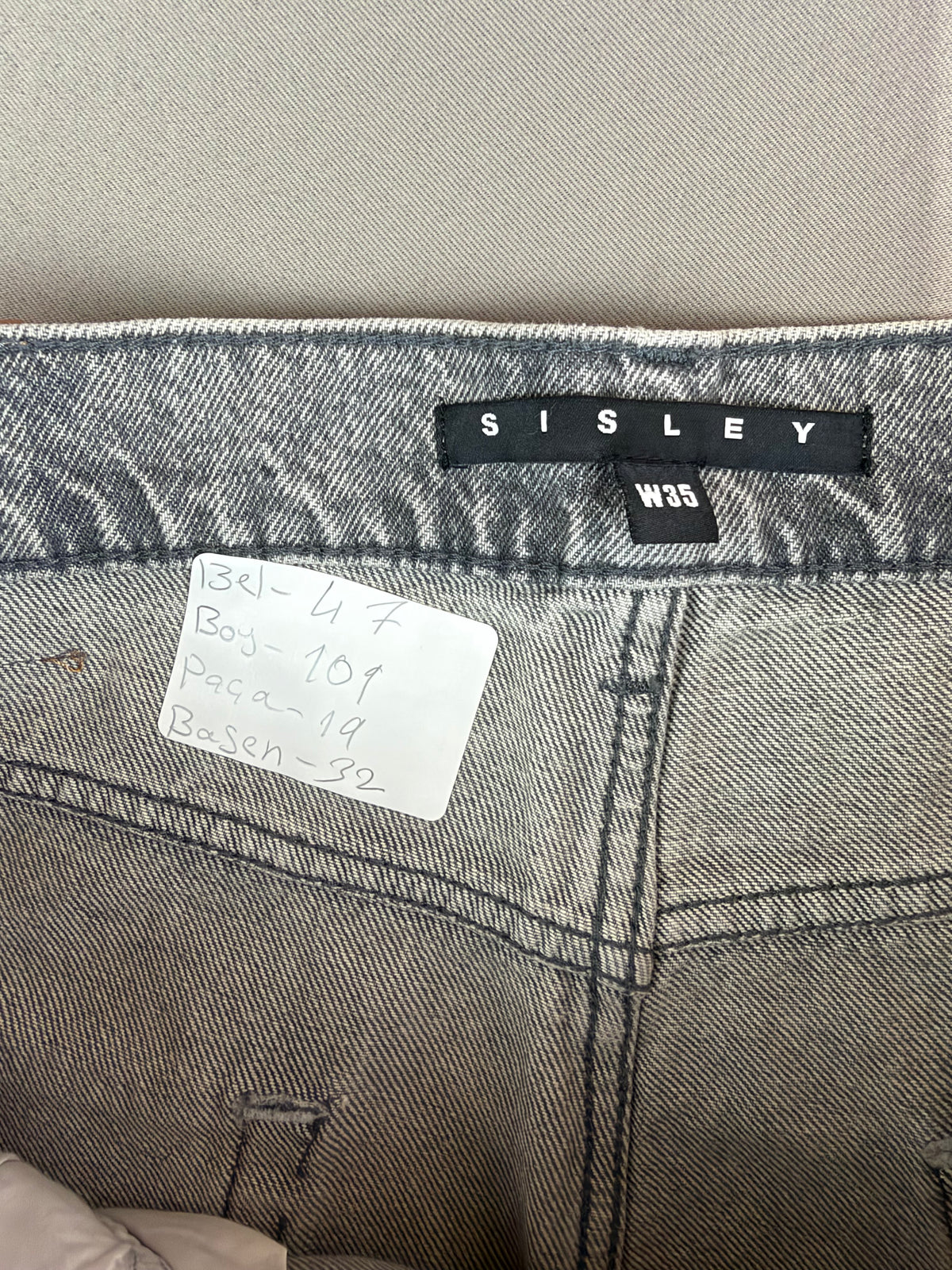 Sisley jeans 36 beden