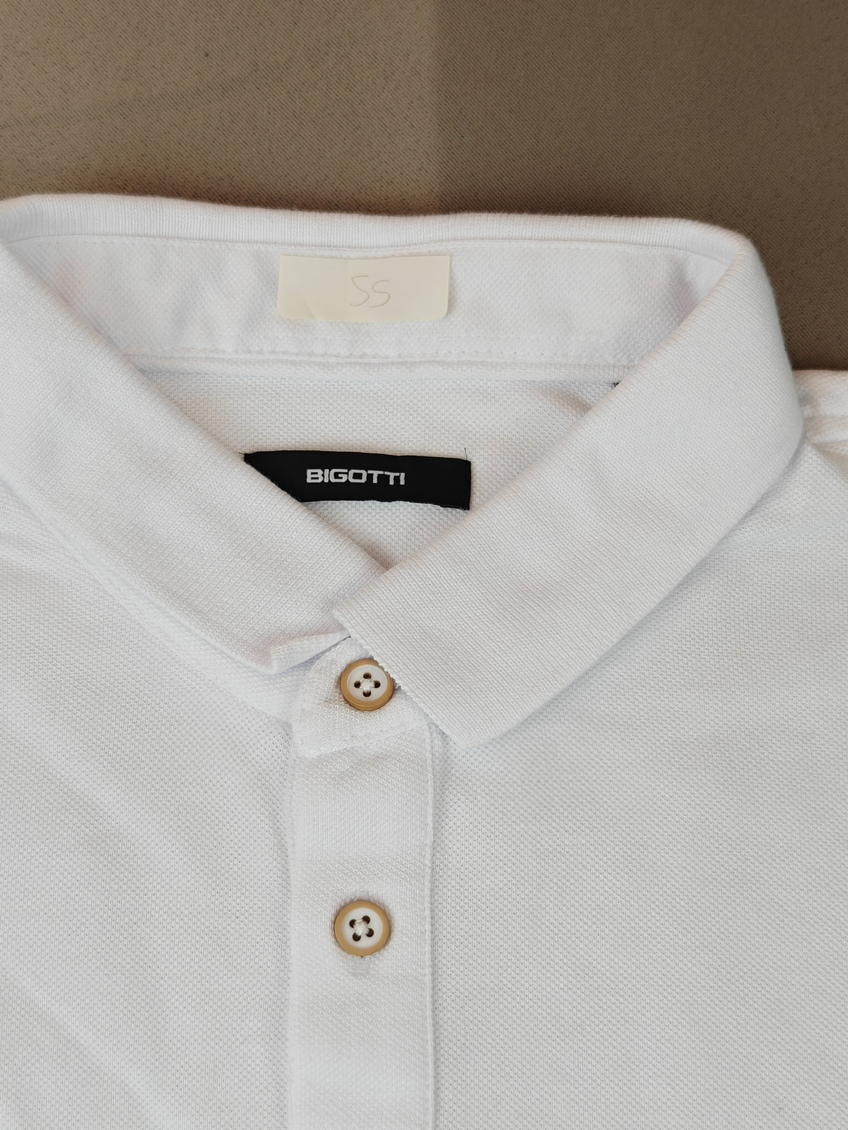 Bigotti Polo yaka t-shirt L beden