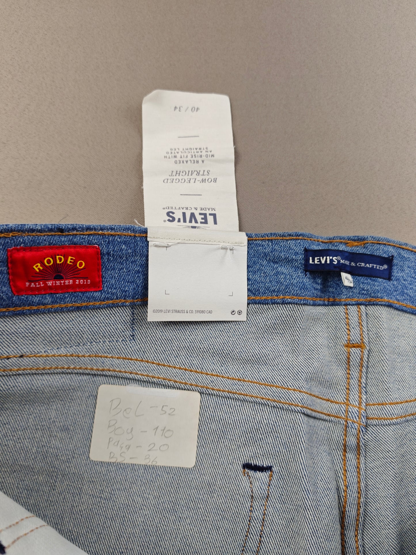 Levi's made crafted 40 BEDEN