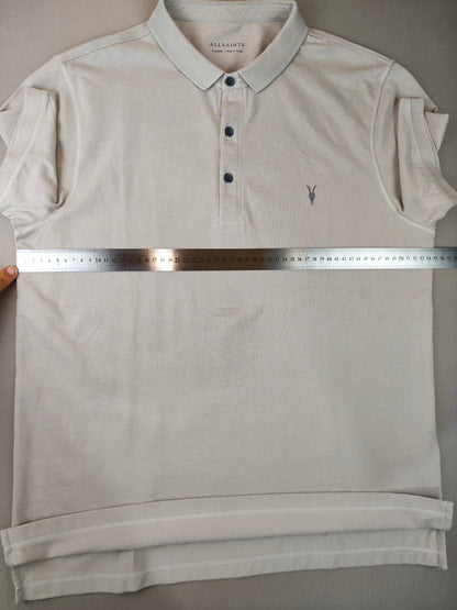 Allsaints polo yaka tişört L beden