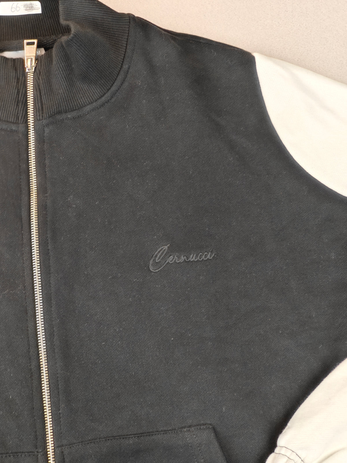 Cernucci fermuarlı sweatshirt oversize beden 4xl