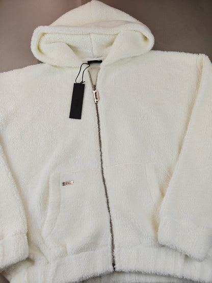 Peso kapşonlu fermuarlı sweatshirt oversize 4xl