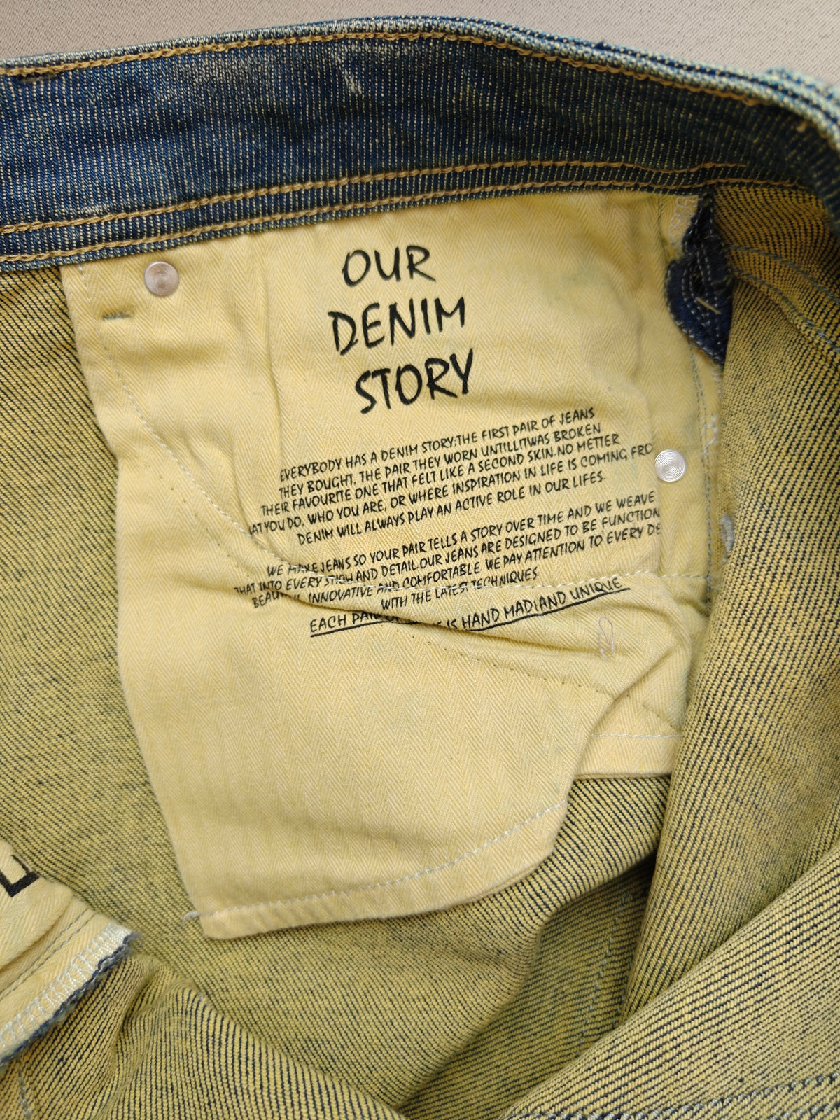 Etıquer jeans 34 BEDEN
