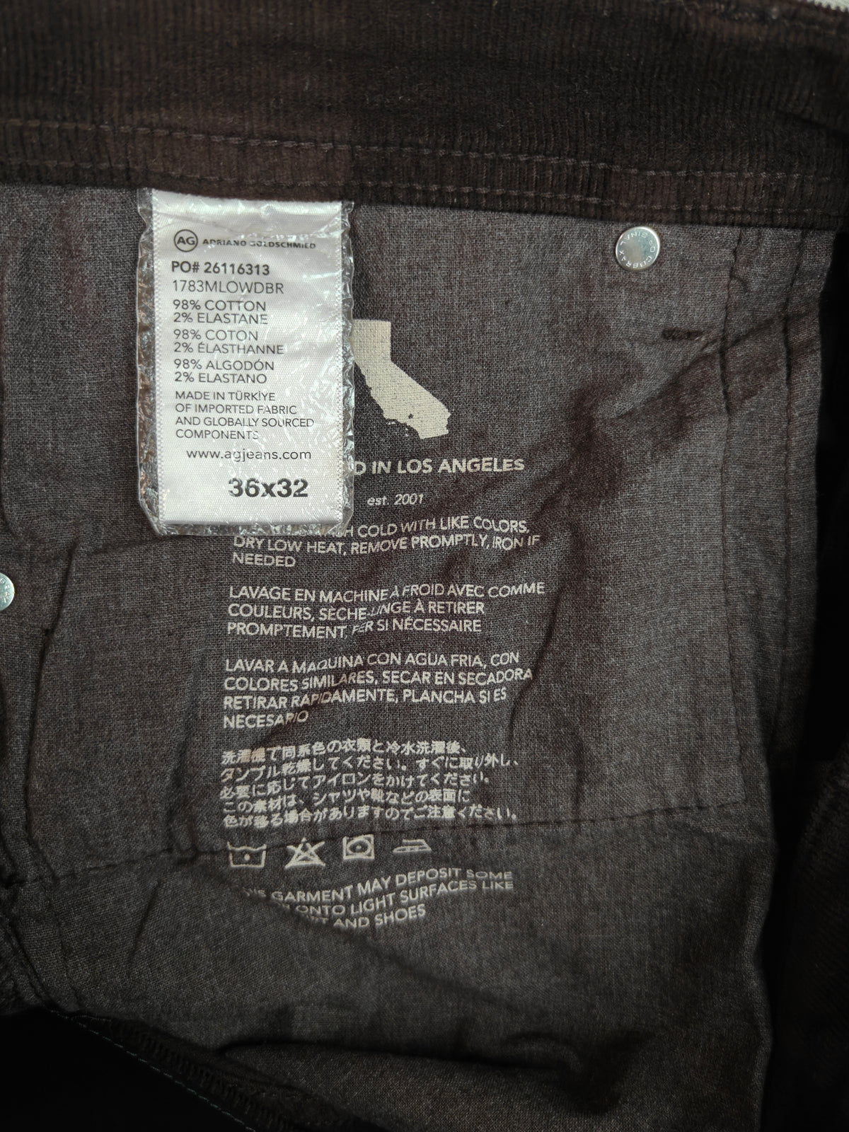 Andriano Goldschmıed jeans kadife 36 BEDEN