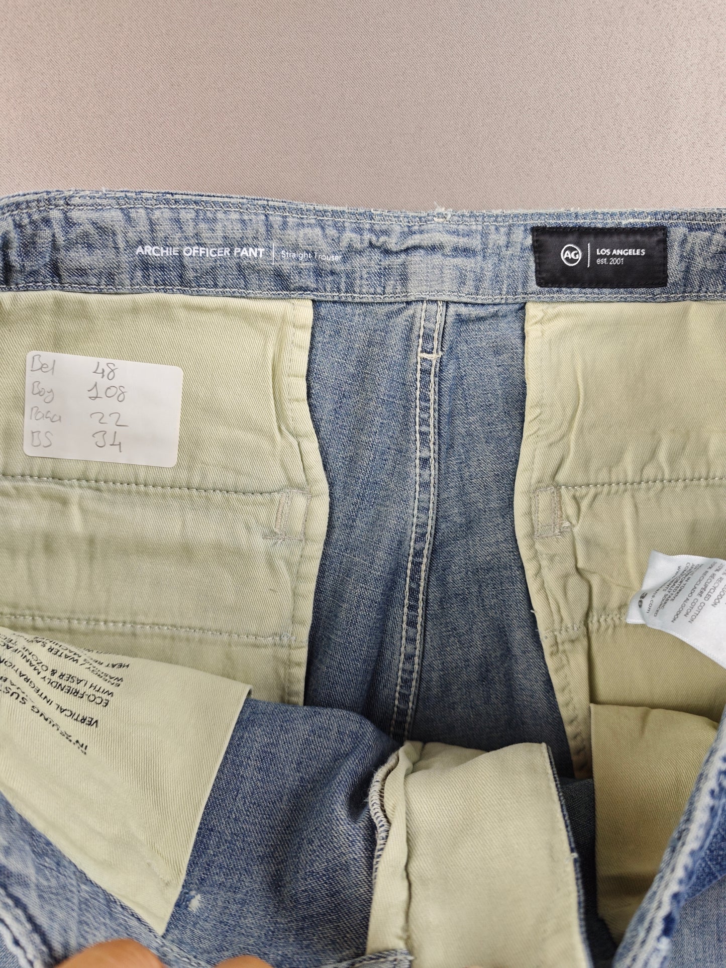 Andriano Goldschmıed jeans 36 BEDEN