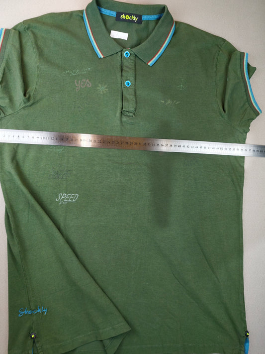 shockly polo yaka tişört L beden