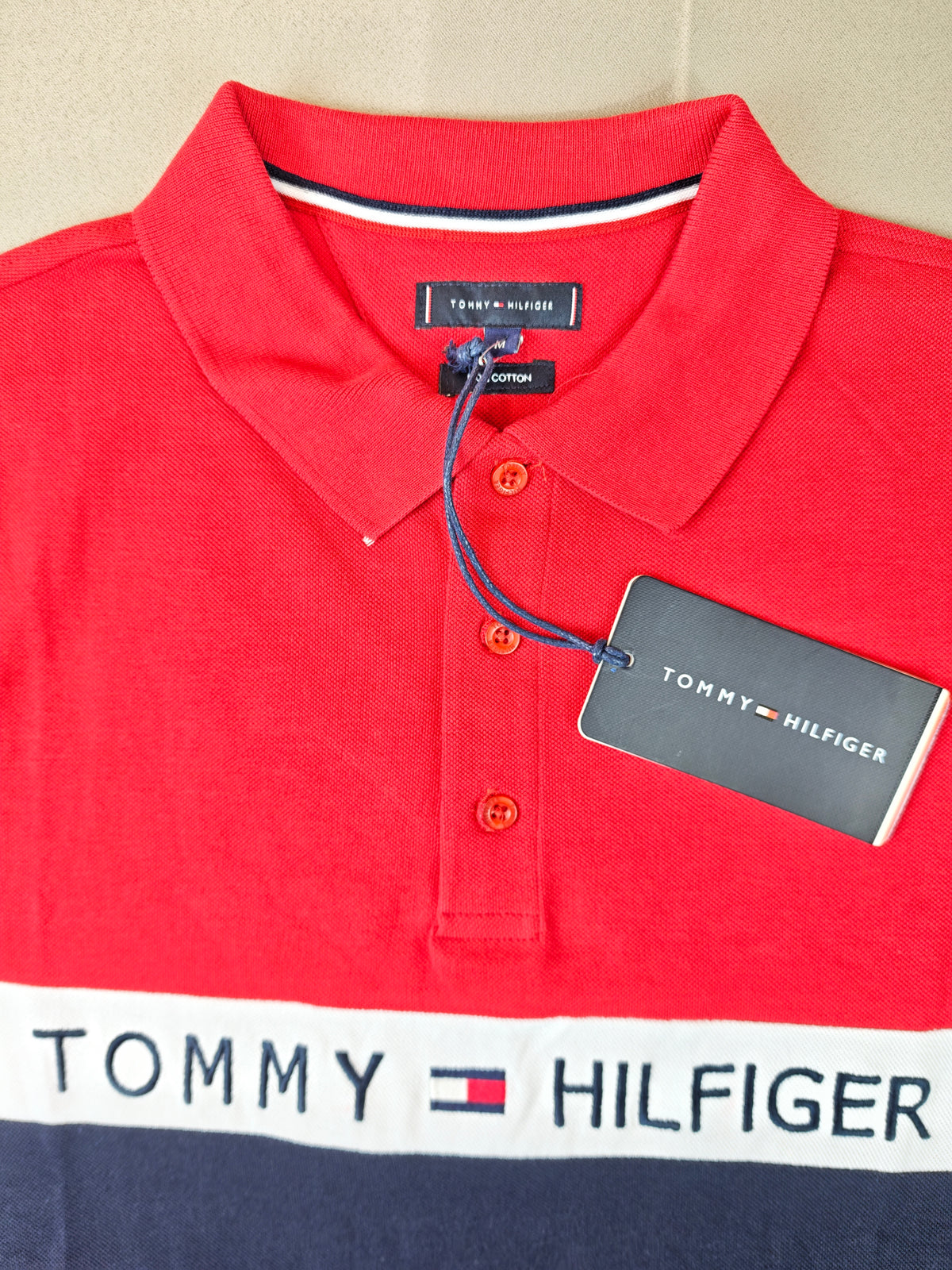 Tommy Hilfiger polo yaka tişört m beden