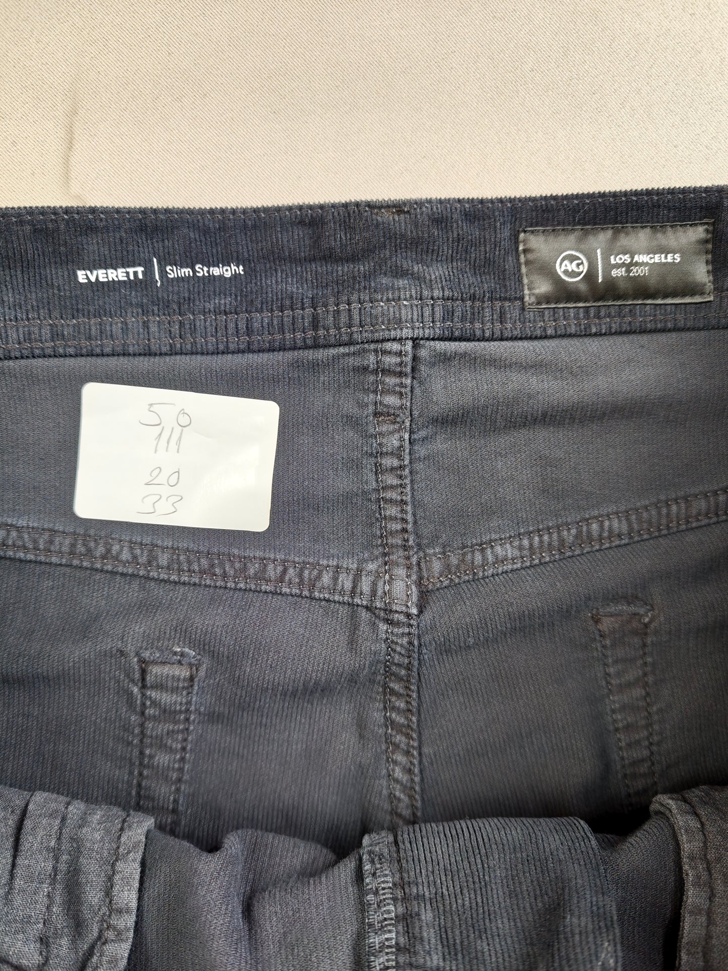 Andriano Goldschmıed jeans kadife 38 BEDEN