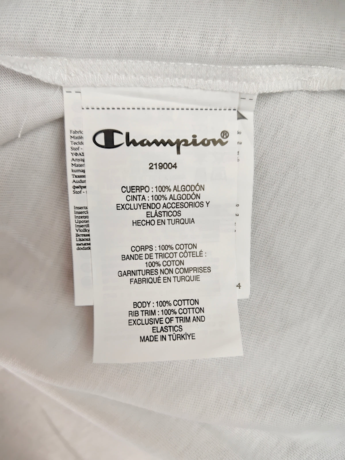 Champion xL beden