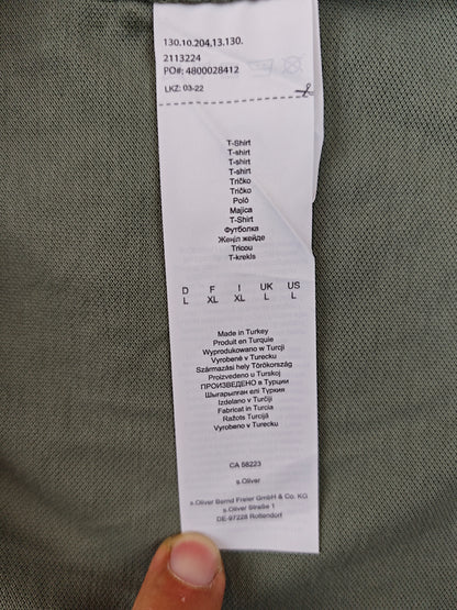 S.oliver polo yaka tişört L beden