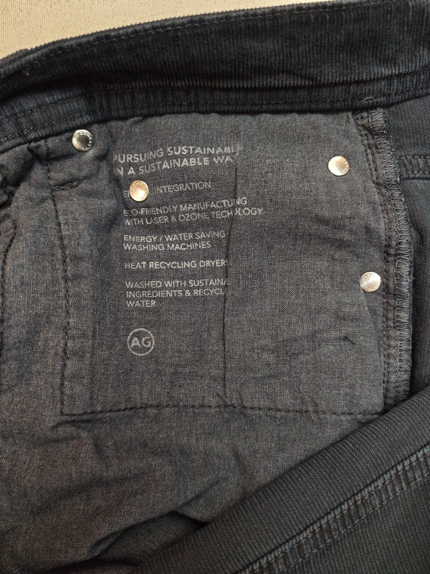 Andriano Goldschmıed jeans kadife 34 BEDEN