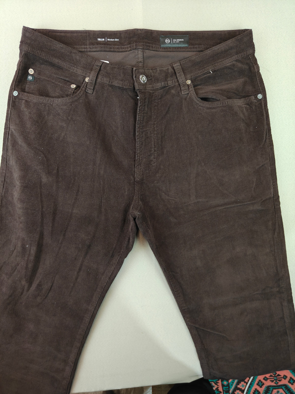 Andriano Goldschmıed jeans kadife 36 BEDEN