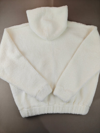 Peso kapşonlu fermuarlı sweatshirt oversize 4xl
