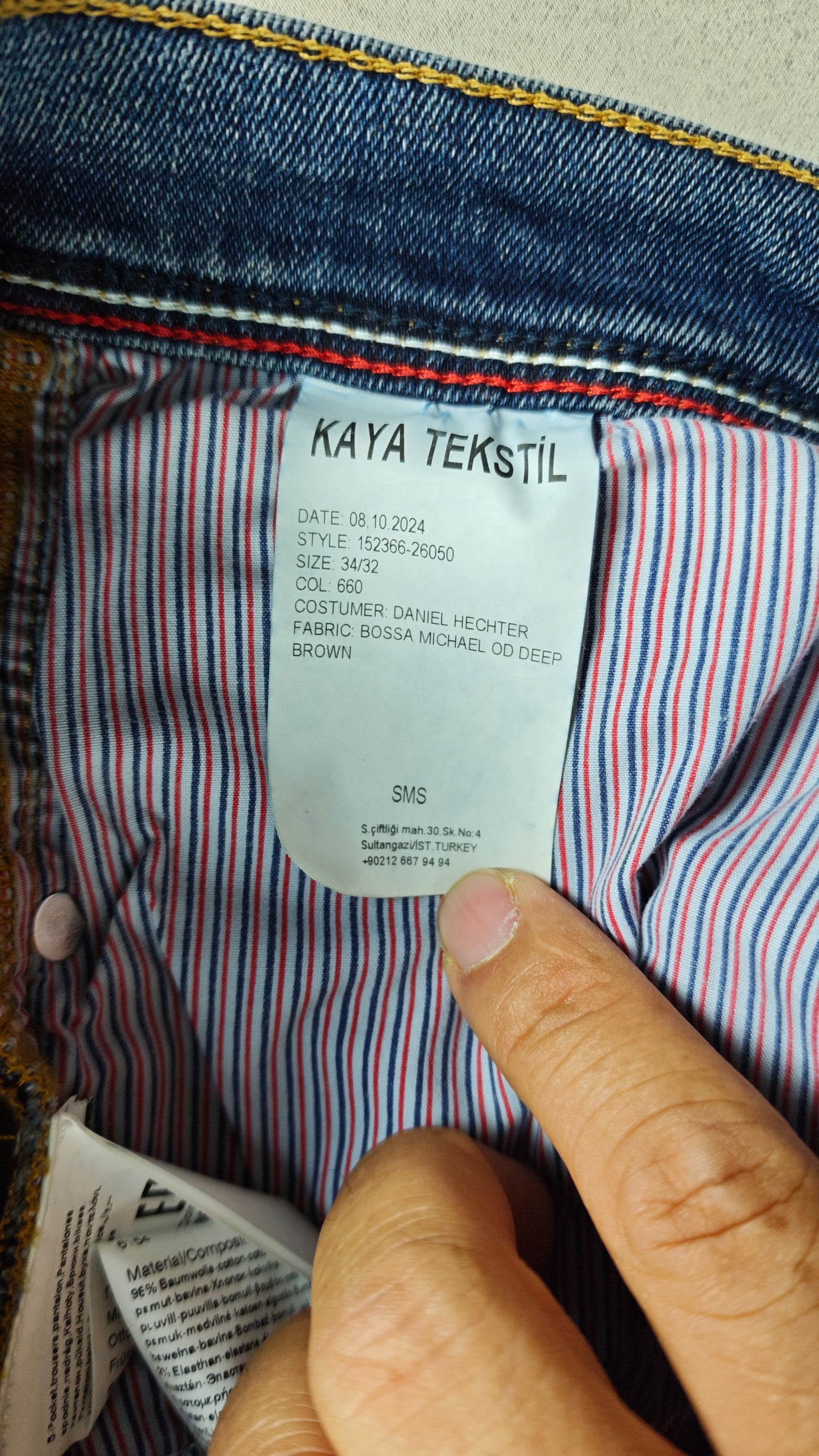 Daniel hechter jeans 33 beden