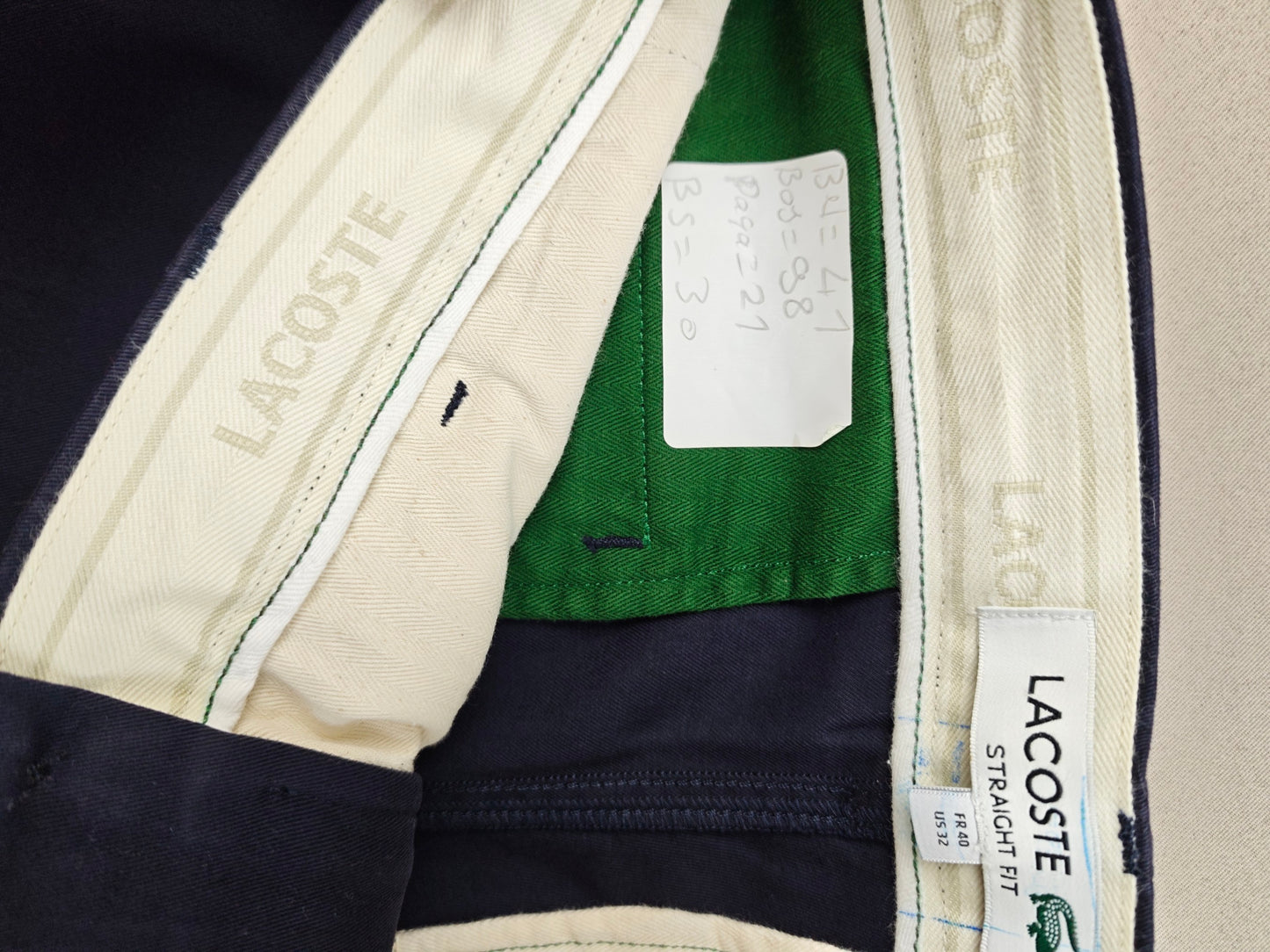 Lacoste numune 32 beden