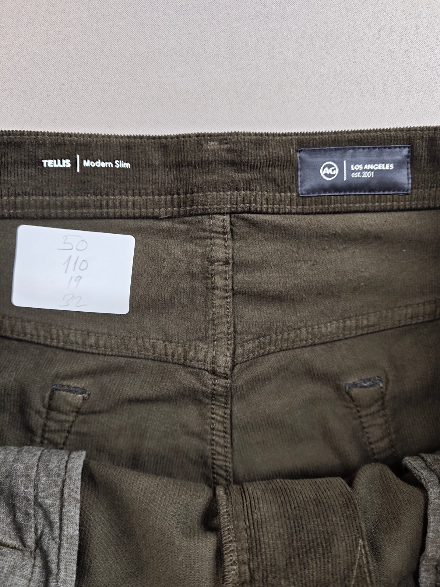 Andriano Goldschmıed jeans kadife 38 BEDEN