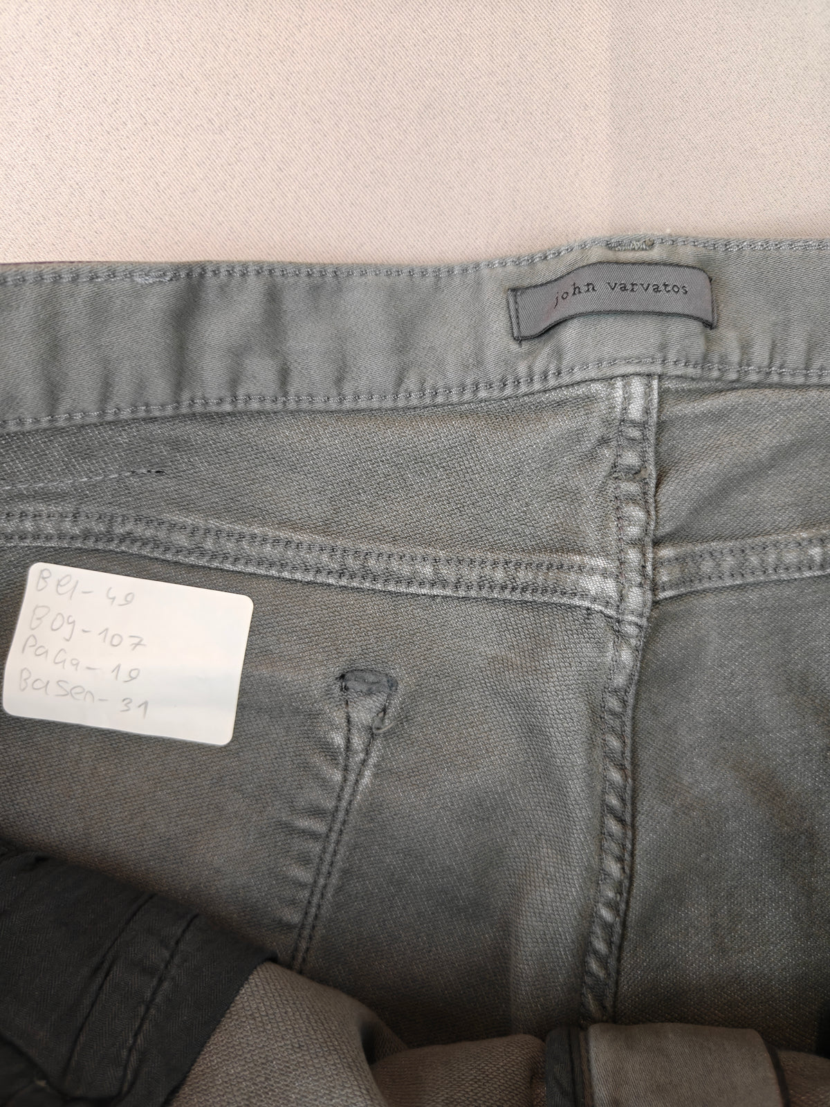 John varvatos jeans 38 beden