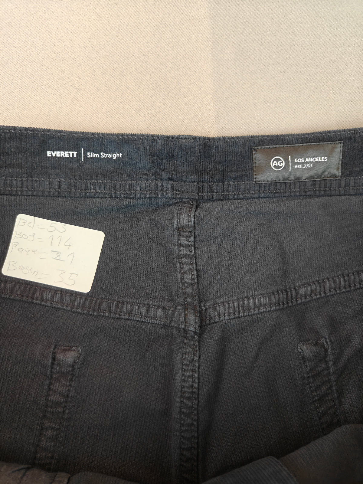 Andriano Goldschmıed jeans kadife yazılk  42 beden