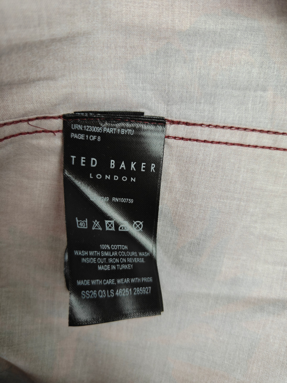 Yed baker gömlek L beden