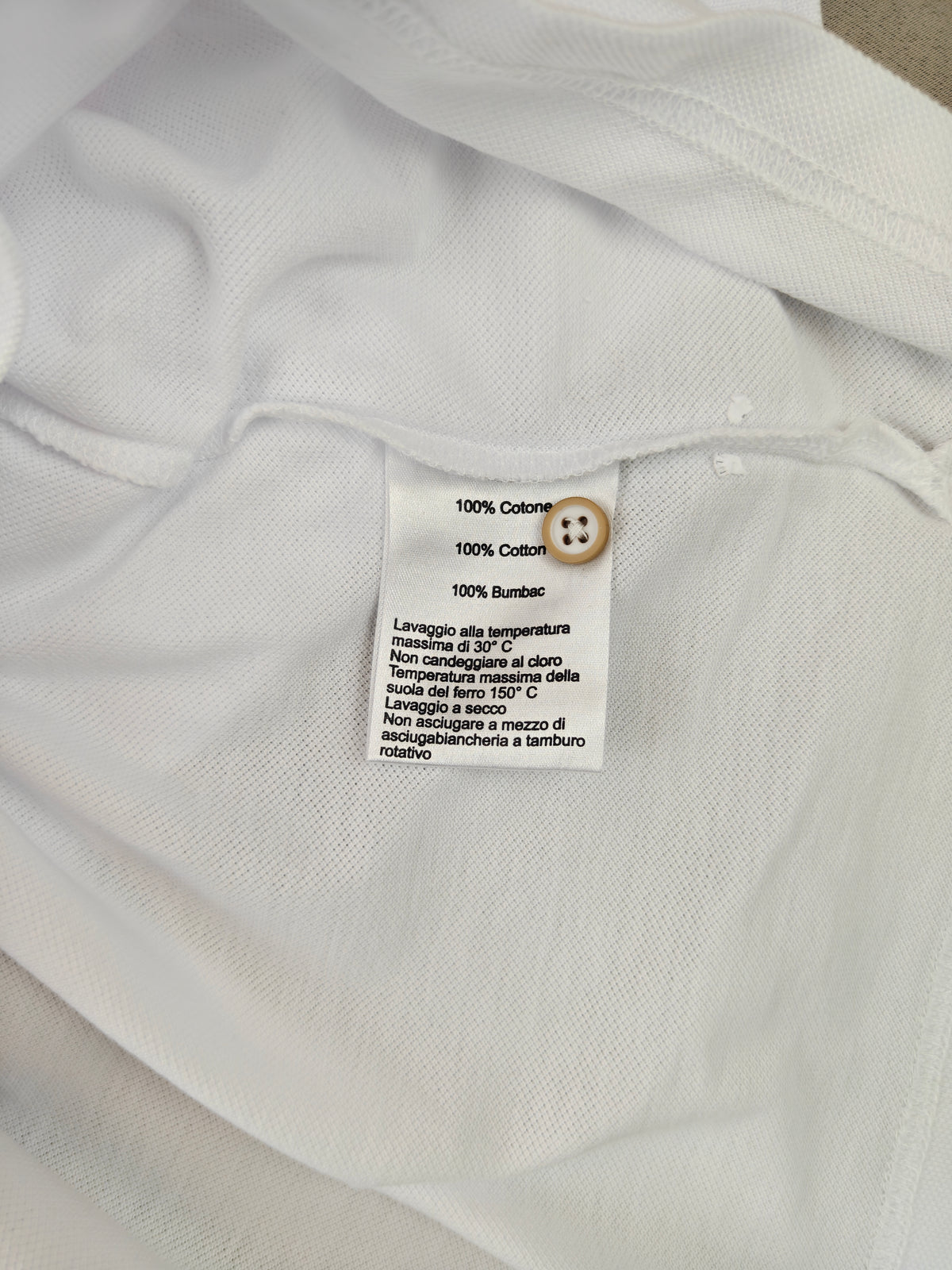 Bigotti Polo yaka t-shirt L beden