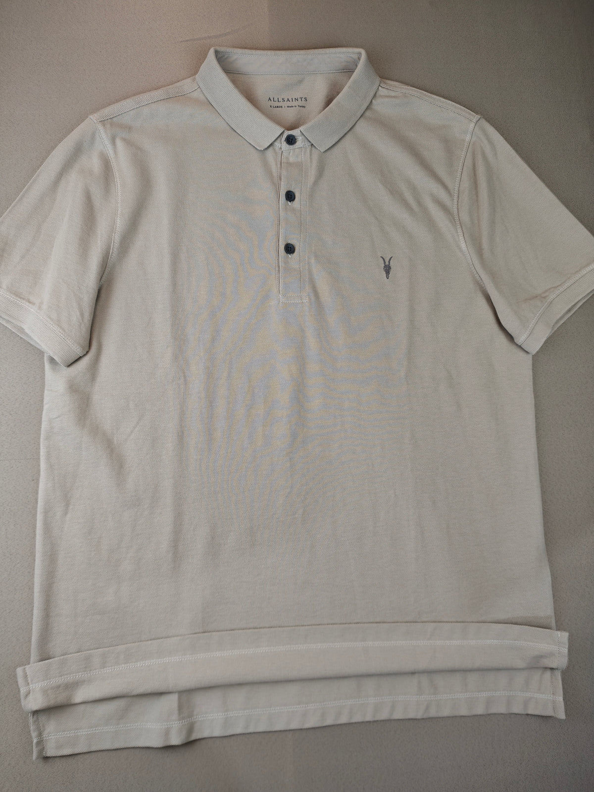 Allsaints polo yaka tişört L beden