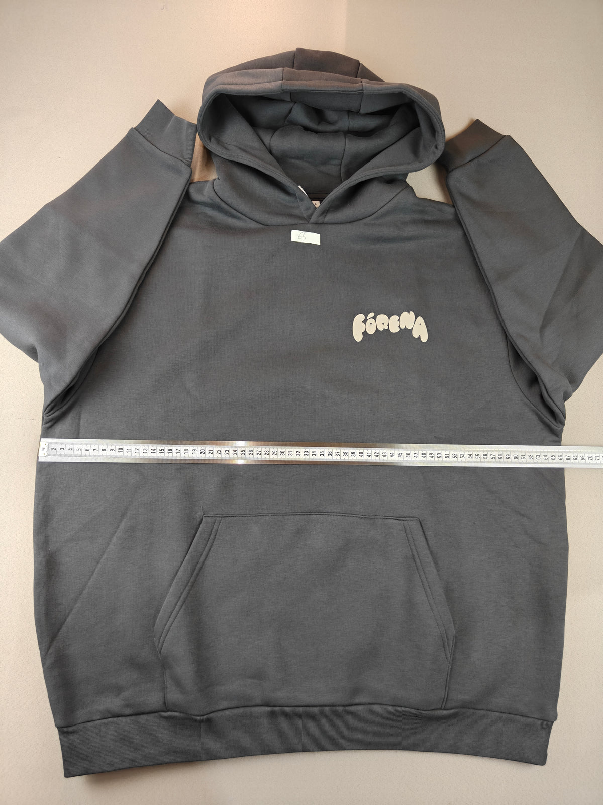 Forena kapşonlu sweatshirt oversize beden 4xl