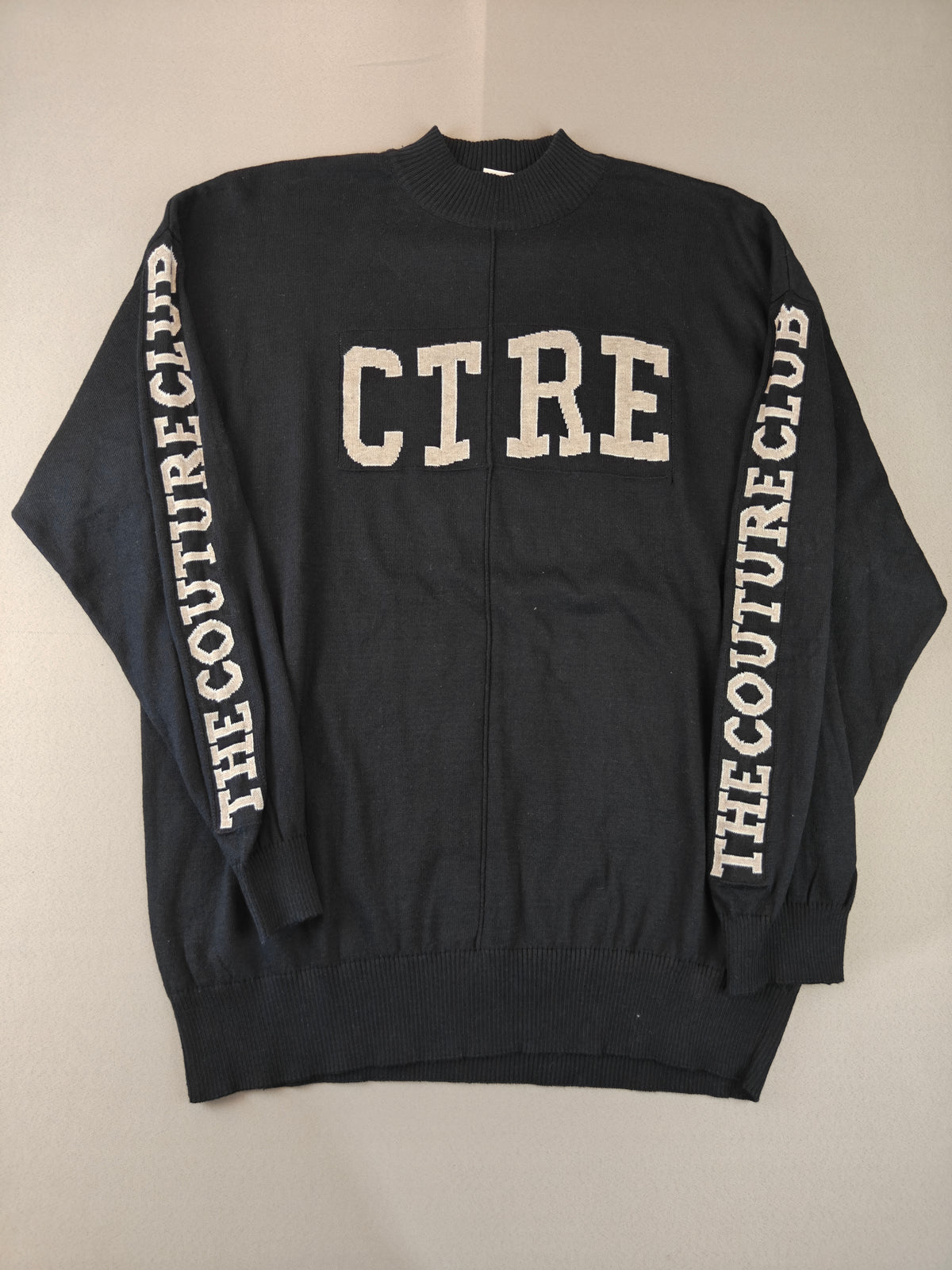 Ctre boğazlı sweatshirt triko L beden