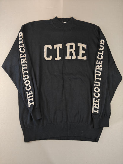 Ctre boğazlı sweatshirt triko L beden