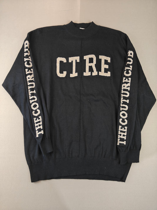 Ctre boğazlı sweatshirt triko L beden