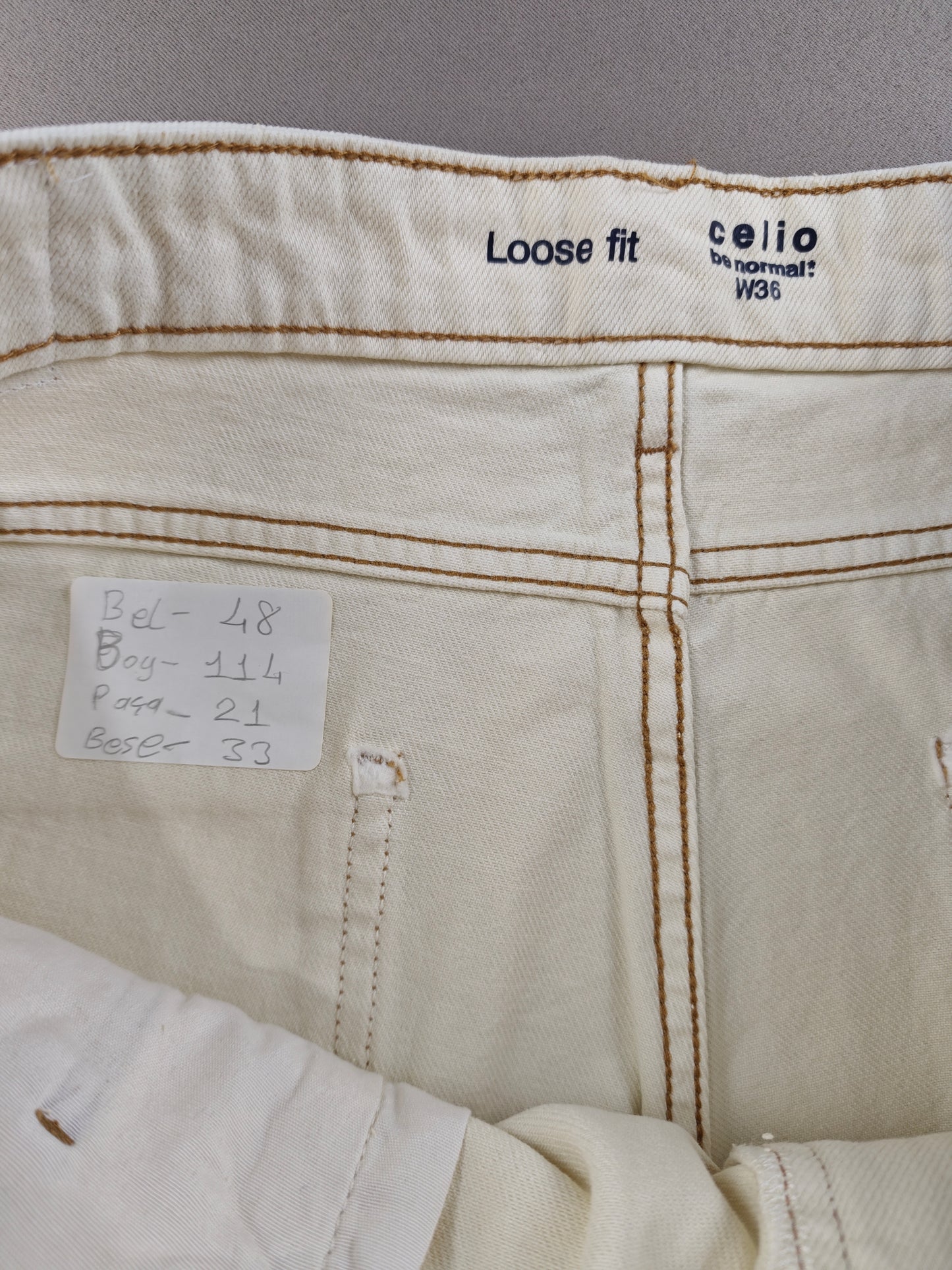Celio loose fit jeans 36 BEDEN