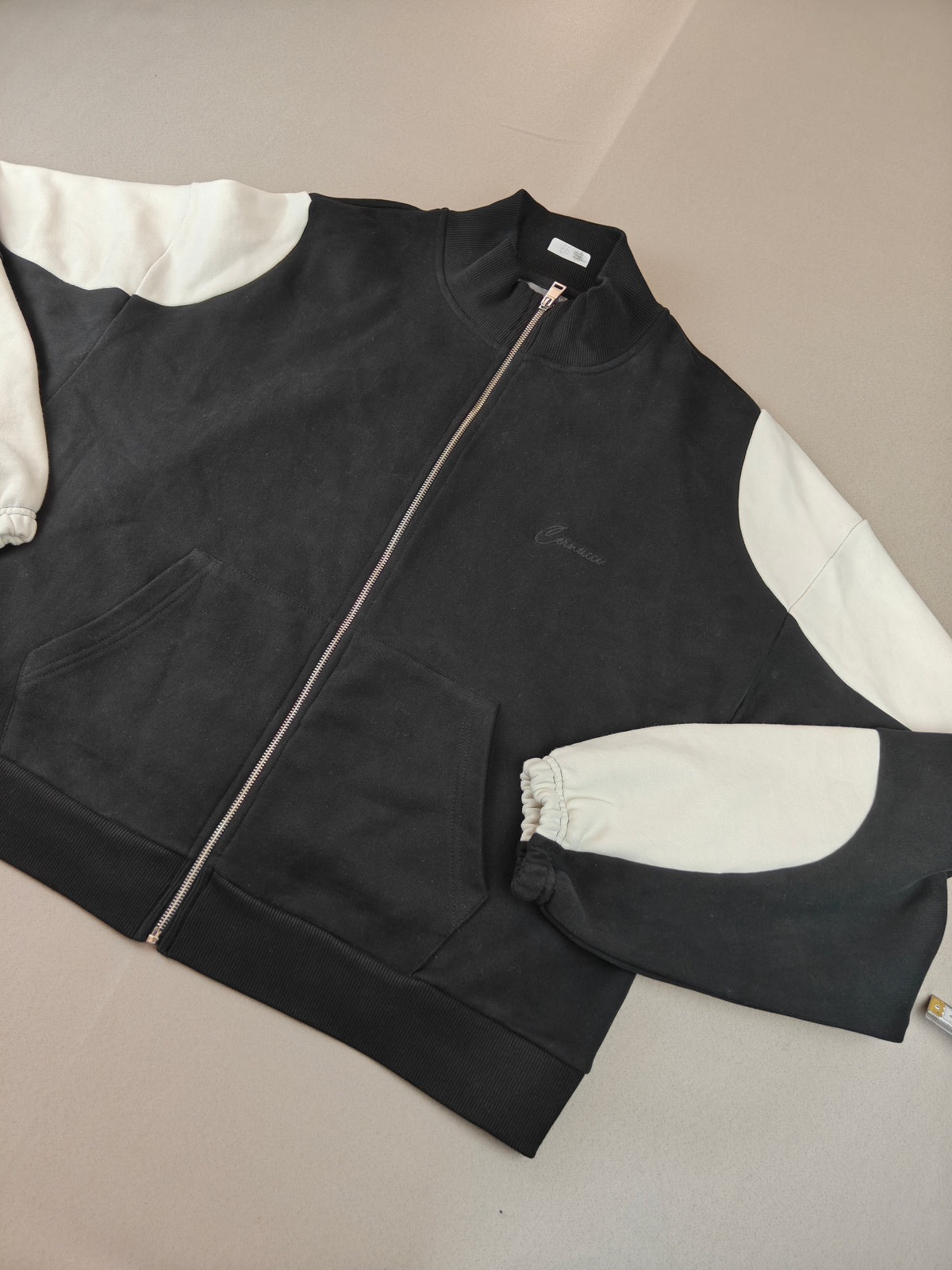 Cernucci fermuarlı sweatshirt oversize beden 4xl