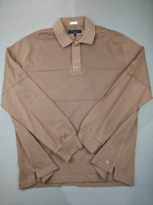 Rag bone polo yaka sweatshirt XXL