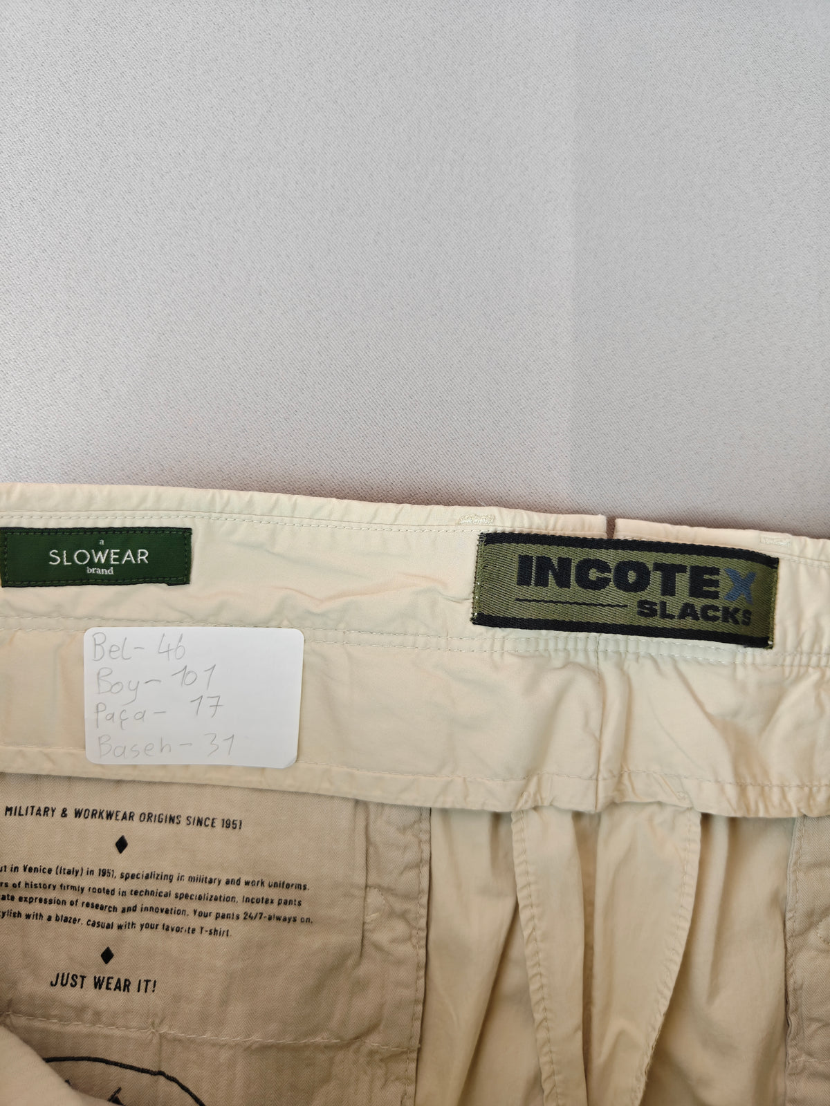 Oncatex slacks chino pantolon 34 BEDEN jeans