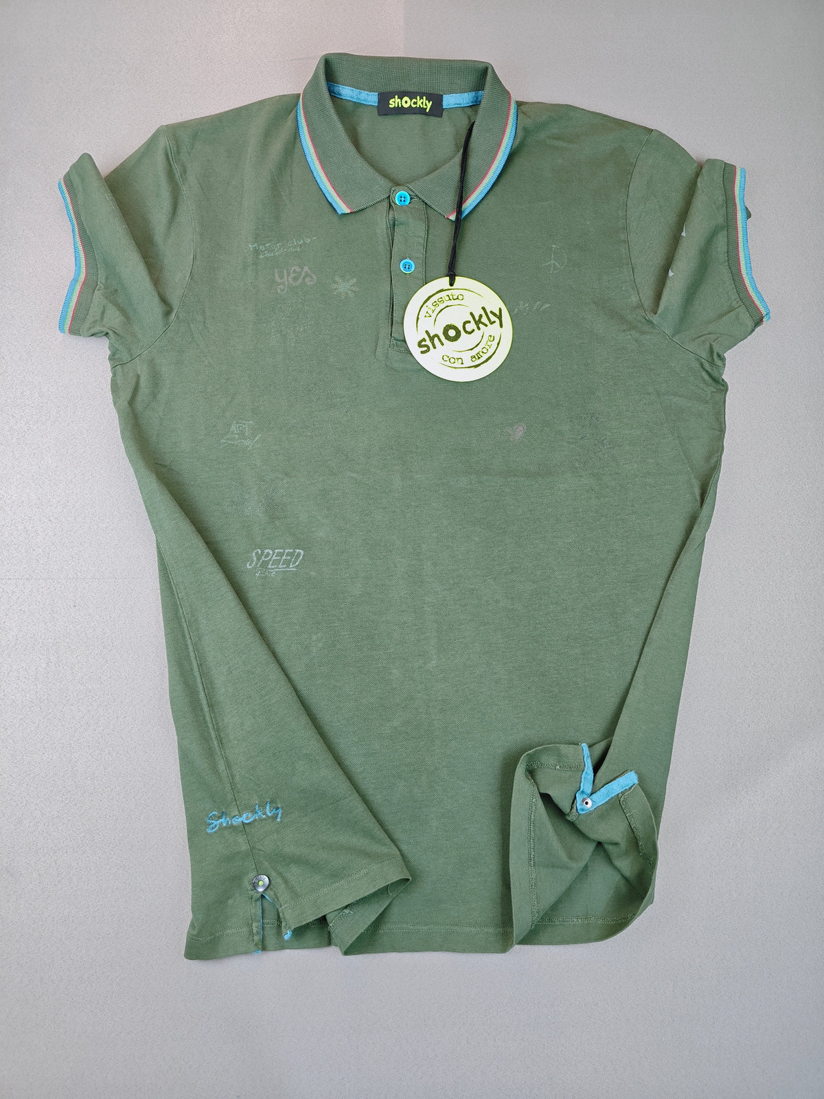 Shochkly polo yaka tişört m beden
