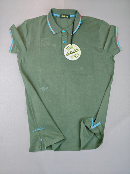 Shochkly polo yaka tişört m beden
