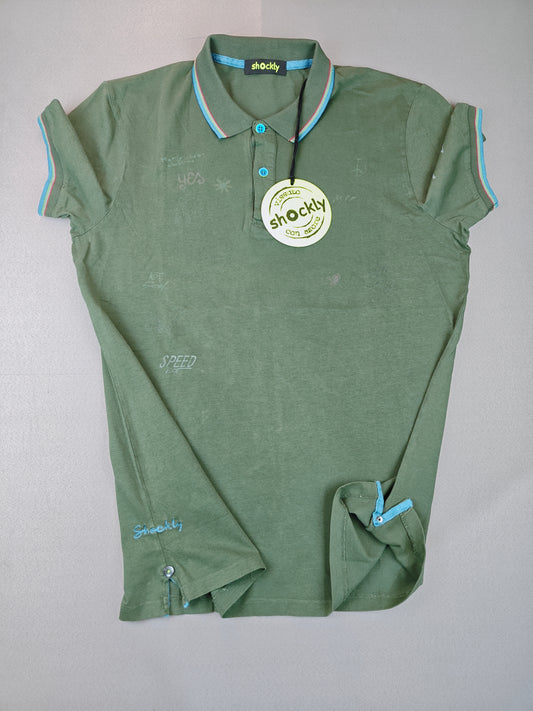 Shochkly polo yaka tişört m beden