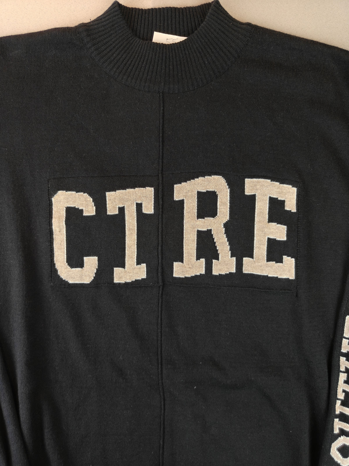 Ctre boğazlı sweatshirt triko L beden