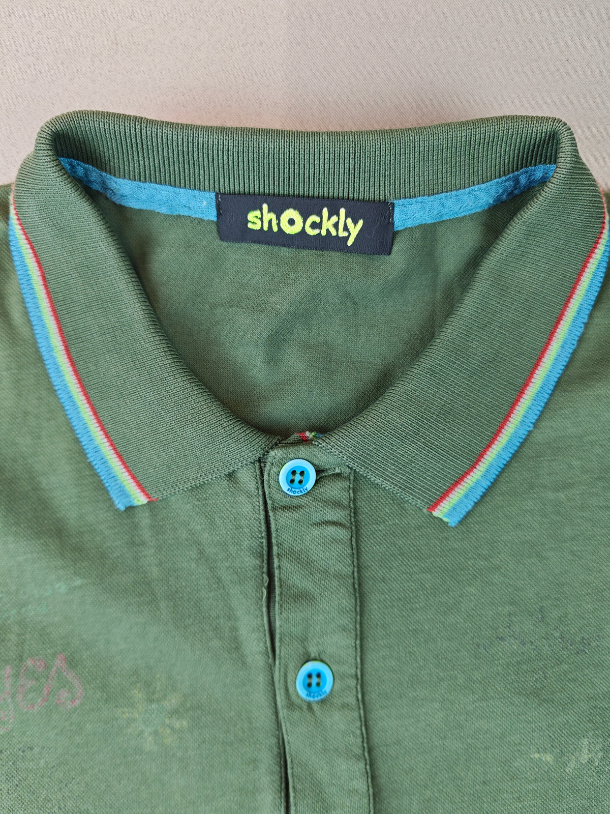 shockly polo yaka tişört L beden