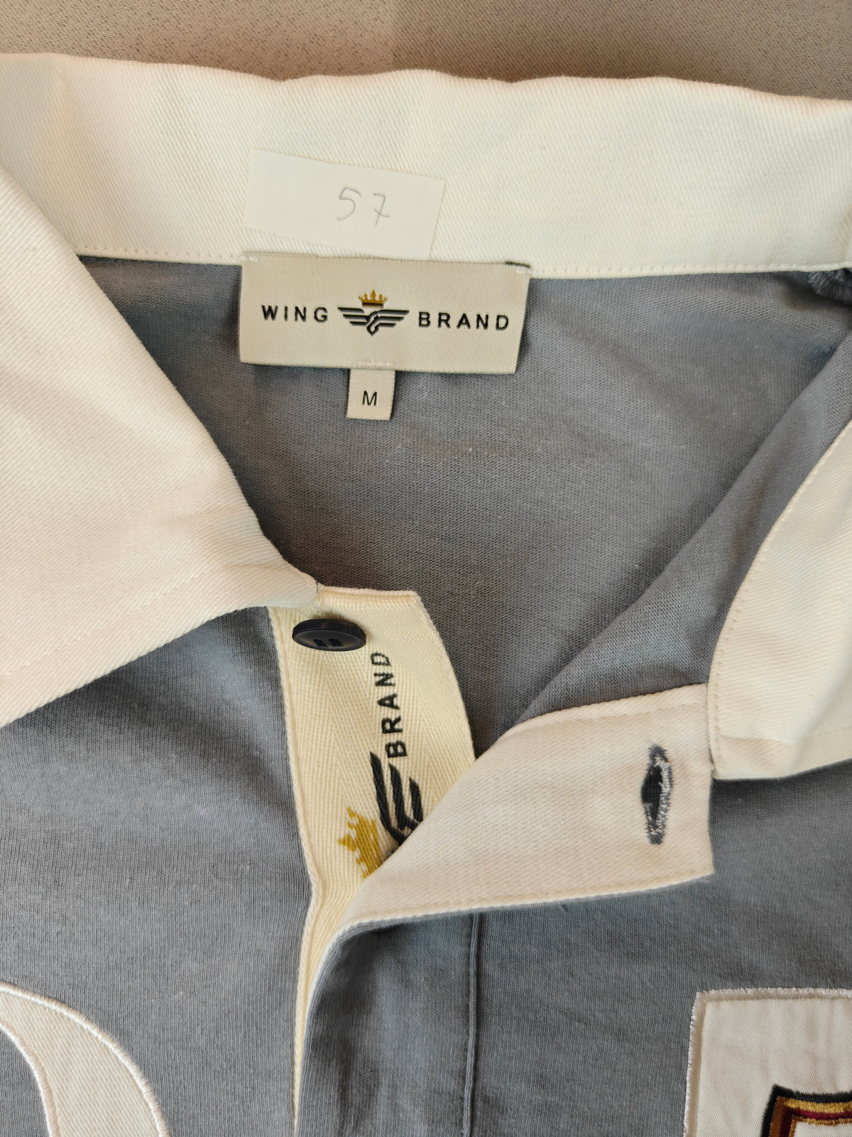 Wıng brand polo yaka sweatshirt  beden L