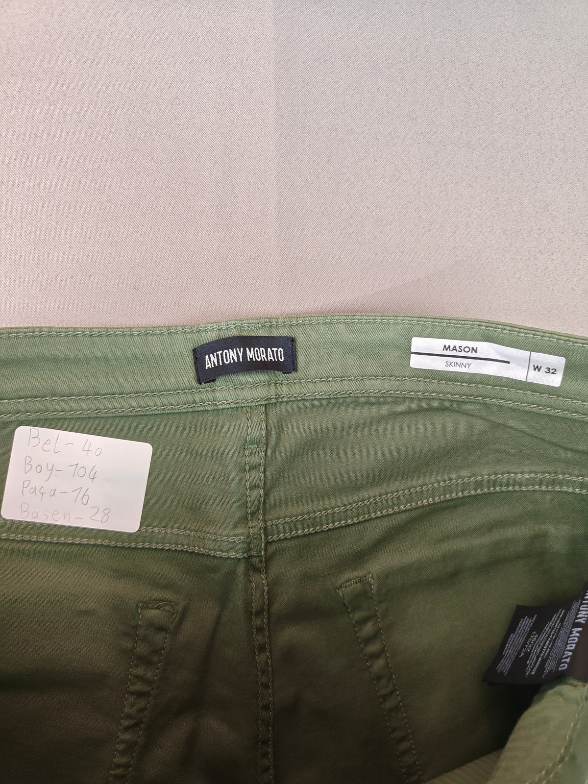 Antoniy morato jeans 29 beden