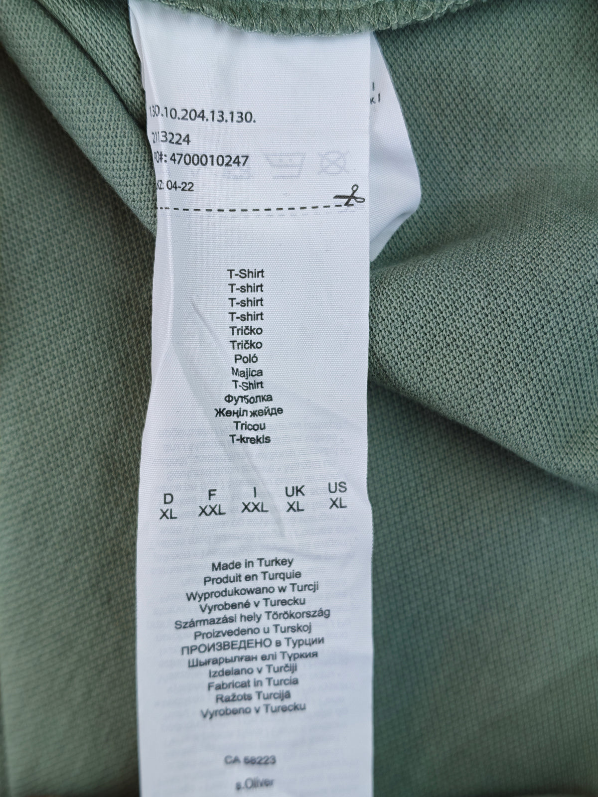 S.oliver polo yaka tişört xL
