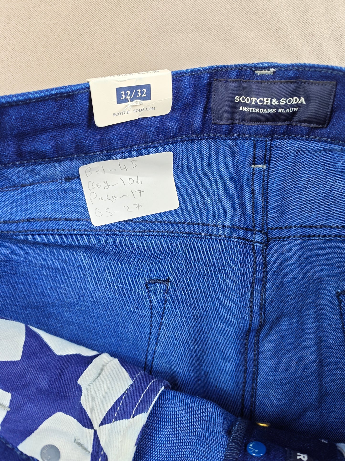 Scotch soda jeans silim fit 34 BEDEN