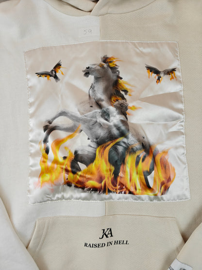 Jk attıre kapşonlu sweatshirt beden XXL