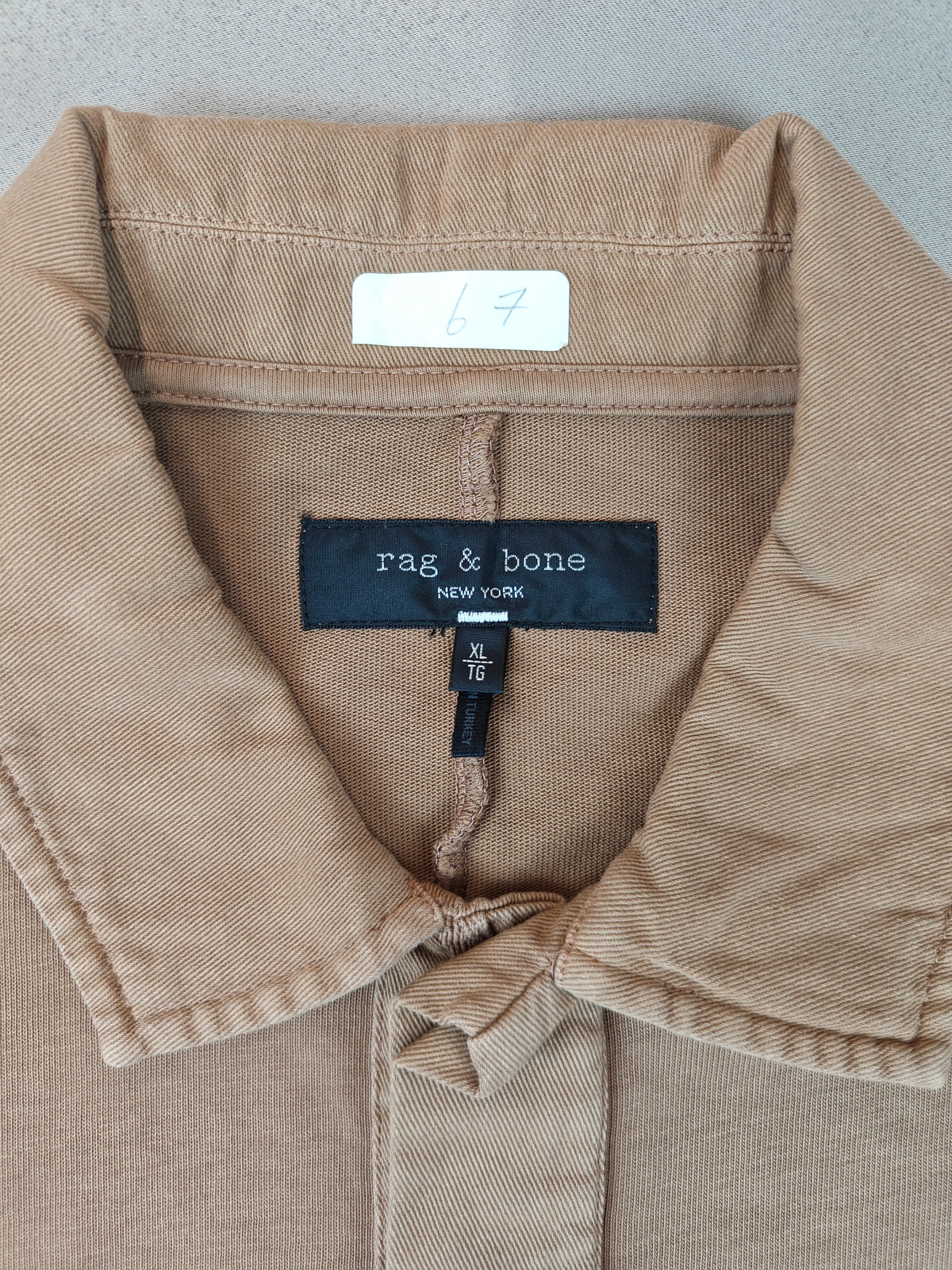 Rag bone polo yaka sweatshirt XXL