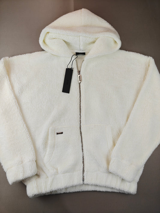 Peso kapşonlu fermuarlı sweatshirt oversize 4xl